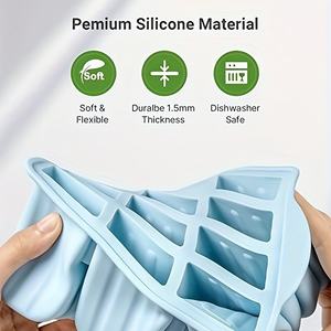 Offre Spéciale : Moule à Glace en Silicone à 12 Cavités, Écologique, Sans BPA, Réutilisable, Facile à Démouler, pour Sucettes Glacées - Product Image 5
