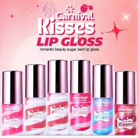 Gloss à lèvres qui adhère facilement aux lèvres, couleur longue tenue qui ne colle pas au gobelet, rouge à lèvres à paillettes fines pour le maquillage.