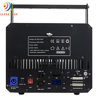 Laser professionnel Lumière 3w 5w 6w Projecteur Animation 40kpps ILDA Petit Faisceau Couleur Laser Pour disco DJ D'étape