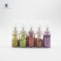 Pompa Glitter dapat dimakan 14ml, botol kosong plastik botol Mini dekorasi penyiram kue kosong