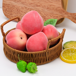 <span class=keywords><strong>Fruits</strong></span> <span class=keywords><strong>et</strong></span> <span class=keywords><strong>légumes</strong></span> artificiels Décoration Faux pomme pêche citron raisin aubergine concombre laitue haricot poivron - Product Image 4