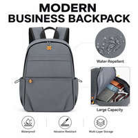 Sac à dos professionnel pour homme, idéal pour ordinateur portable 15,6 pouces, étanche, pour voyage et bureau, vente en gros