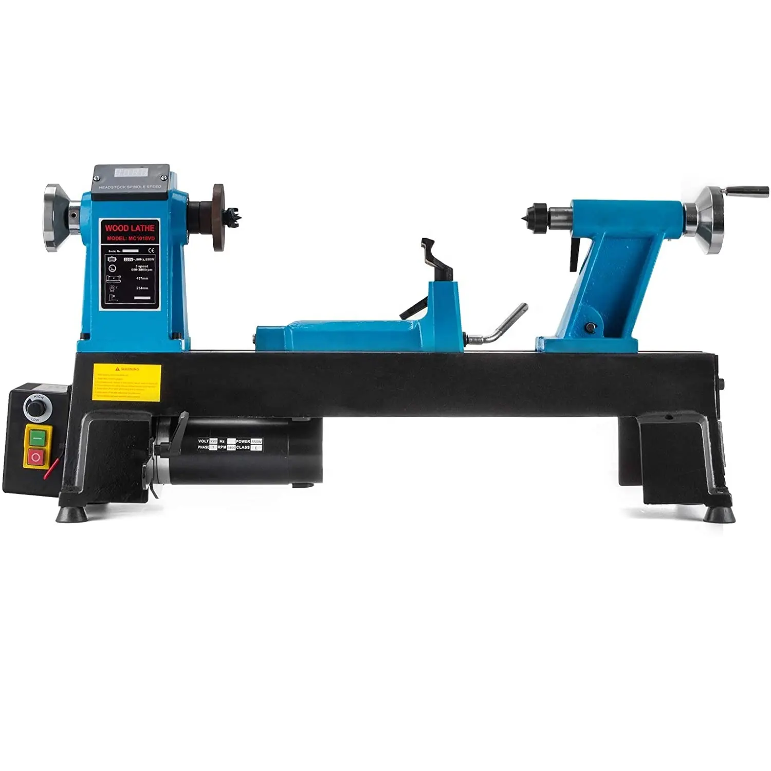 Máquina de torno de madera para torneado de madera, máquina automática para carpintería MC1018 MC1218