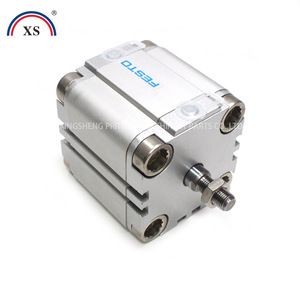 Cylindre pneumatique Xingsheng ADVU-63-40-A-PA 63x40mm, corps en aluminium, pour pièces de presse d'impression - Product Image 3