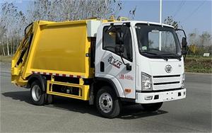รถบรรทุกอัดขยะเทศบาลซิโนทรัค ฮาวโอ ขนาด 8 ลูกบาศก์เมตร สำหรับขาย - Product Image 2
