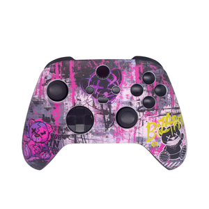 Fabricante para <span class=keywords><strong>Xbox</strong></span> Series Water Transfer Front Shell Smooth Rear Shell Solid Button Set para <span class=keywords><strong>Xbox</strong></span> Series Game Repaired Parts - Product Image 1