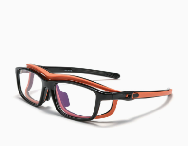Black orange frame