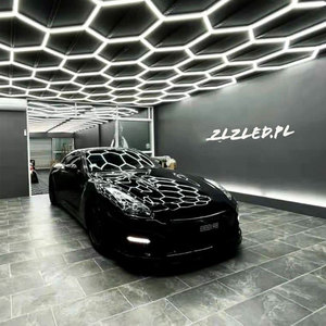 Lampu langit-langit LED dengan <span class=keywords><strong>Array</strong></span> LED heksagonal untuk Lumen tinggi - Product Image 3