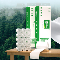 Papier toilette personnalisé en gros, pas cher, de haute qualité, écologique, imprimé, en vrac, rouleaux de papier toilette 3, 4, 5 plis