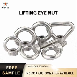 Écrous à œil, anneaux de levage et boulons de levage en acier inoxydable 304 316 M3 M4 M5 M6 M8 M10 M12 M14 - Product Image 1