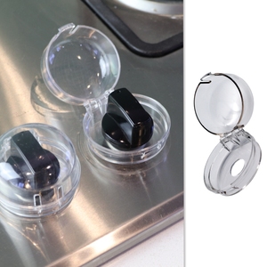 PRODIGY VB001 Prodigy Baby Safety Supplier Couvercle de brûleur à gaz transparent pour cuisinière à gaz Couvercle de bouton de cuisinière de cuisine - Product Image 1