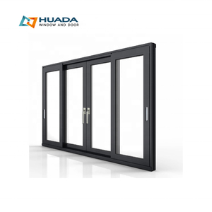 Porta Scorrevole in Alluminio Huada con Punti di Blocco Multipli, Doppio o Triplo Vetro, Isolamento Termico ad Alte Prestazioni - Product Image 2
