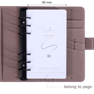 Yihe New Best Selling A6 Planificador de presupuesto de papel de hojas sueltas Insertos para dinero/Organización de deuda - Product Image 2