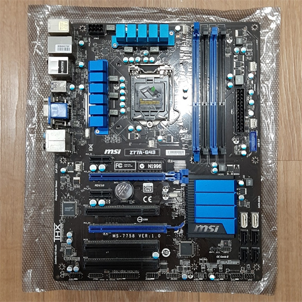 MSI Z77A-G43 Motherboard - Supports 3rd Gen Intel Core Cpus