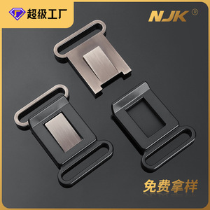 Boucle en métal 42 mm de diamètre intérieur, argentée, couleur bronze, accessoires pour sacs, attaches - Product Image 5