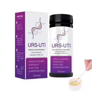 Bandelette de test urinaire OEM/ODM UTI pour tester l'<span class=keywords><strong>infection</strong></span> des voies <span class=keywords><strong>urinaires</strong></span> avec 3 paramètres pour la santé du corps - Product Image 2