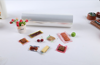 Barquette sous vide personnalisée pour viande crue, poisson frais, APET PP, thermoformage, emballage alimentaire avec film de scellage