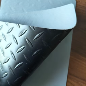 Anti-Slip Embossed Coin Design <strong>PVC</strong> <strong>Flooring</strong> Different Colors For Workshop Garage Kitchen Hospital Hotel Plain Vinyl <strong>Flooring</strong> - Product Image 4