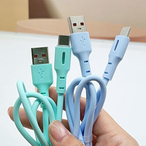 3ft ซิลิโคน USB Type-C ชาร์จเร็ว3A สายชาร์จเร็วเข้ากันได้กับ iPhone 16/15 <span class=keywords><strong>Samsung</strong></span> S10 <span class=keywords><strong>S8</strong></span> S9 <span class=keywords><strong>PLUS</strong></span> Note 10 <span class=keywords><strong>9</strong></span>คอมพิวเตอร์ - Product Image 2