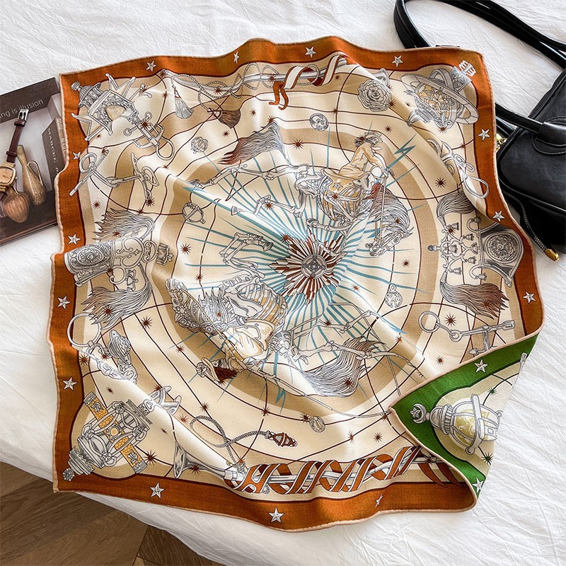 Galaxy symphonie-orange vert-65cm