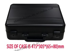 Tùy chỉnh màu đen tất cả-Nhôm cứng Mang trường hợp với bốn phân loại ngăn và cho PSA thẻ hiển thị lưu trữ OEM hỗ trợ - Product Image 3