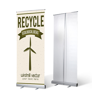Fabrikdirekter Werbe-Roll-Up-Banner mit Breitem Sockel und Einziehbarem Aluminium-Werbeständer - Product Image 6