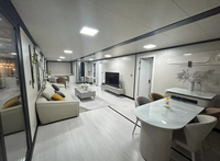 Casas Prefabricadas Plegables con Ventaja de Precio, Paneles Sándwich de Acero, Construcción Móvil/Casas Contenedor Plegables Portátiles en Venta