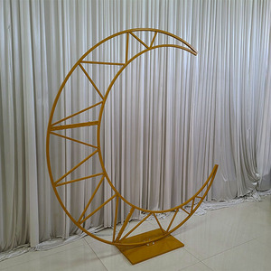 Nuevo soporte LED en forma de arco de Metal de FURUN LEDA para decoración de fondo de escenario de boda - Product Image 5