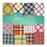 GF 12 Designs Love – Pack de 24 feuilles de papier décoratif pour journal créatif et scrapbooking, impression recto, carton 12x12 pouces