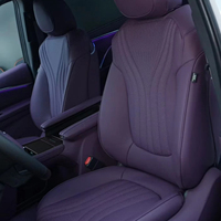 Kit de Luxe pour Amélioration Intérieure de Voiture en Cuir Nappa : Housse de Siège, Panneau de Porte, Accoudoir – Pièces de Modification Automobile