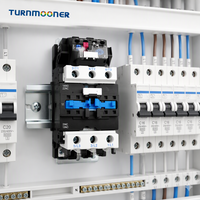 Kit de démarreur électromagnétique AC Turnmooner PMA 380V triphasé, montage sur rail DIN, contacteur combiné et relais de surcharge thermique