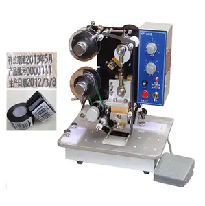 Máquina de codificación de fecha de cinta, máquina de impresión de fecha de caducidad, cordón