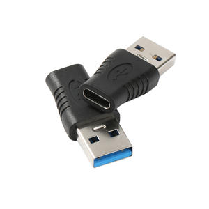 Adaptateur <span class=keywords><strong>USB</strong></span> A vers <span class=keywords><strong>C</strong></span> OEM 1 paquet Type <span class=keywords><strong>C</strong></span> femelle vers A mâle OTG chargeur convertisseur double face 5G 480Mbps Compatible pour voiture Samsung - Product Image 1