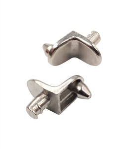 Furniture Hardware Zinc Alloy Cabinet Glass Shelf Holder Shelf Support Peg Simple - Product Image 1
