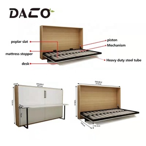 Moderne Möbel des kleinen horizontalen Kipp bettes mit Schreibtisch für Doppel-und <span class=keywords><strong>Queen</strong></span>-<span class=keywords><strong>Size</strong></span> - Product Image 6
