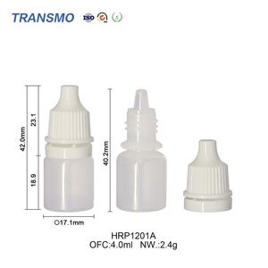 Botella de Gotas para Ojos de Color Blanco, Marca Privada, Botella de 4 ml para Gotas para Ojos, Tapa de Plástico, Botellas de Gotas Líquidas para Ojos Exprimibles - Product Image 2