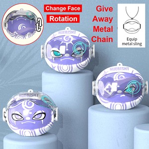 Écouteurs sans fil TWS Bluetooth 5.4 avec effets sonores Mecha, motif et logo personnalisés G06, monstre et robot à visage rotatif - Product Image 4