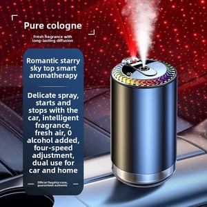 Difusor de aromaterapia de vidrio inteligente, purificador de aire, dosel de cielo estrellado, Activación Automática, Inicio/parada de vehículo para coche, spray de fragancia para el hogar - Product Image 6
