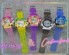 Orologio Sportivo Digitale J-05 41mm Cassa in Plastica Cinturino in Silicone Unisex Resistente all'Acqua 3Bar - Product Image 3