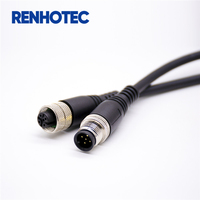 M12 5-polig Stecker auf Buchse Anschlusskabel für Bussysteme SAC-5P-M12MS/10 0-920/M12FS 1507573