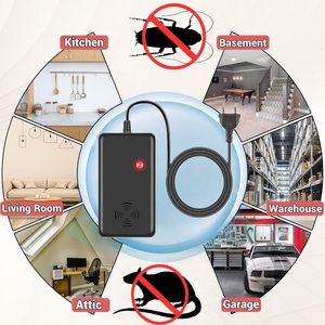 Répulsif à souris à ultrasons ABS solide, dissuasif pour rongeurs, sûr pour la maison, l'intérieur, l'entrepôt, à brancher - Product Image 5