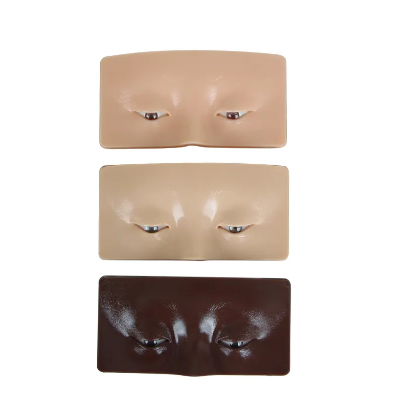 Makeup Practice Face Board 3D Realistic Pad for Artist Board Makeup Practice Realistic Face Skin Eye Make up Practice Model
