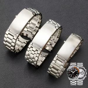Correas de Reloj de Acero Inoxidable de Alta Calidad, Eslabones Curvos de Repuesto para Relojes <span class=keywords><strong>Omega</strong></span> <span class=keywords><strong>Seamaster</strong></span> Serie 300, 20 y 22 mm - Product Image 6