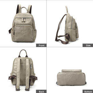 WESTAL Soft <strong>Leather</strong> <strong>Rucksack</strong> Girls Travel School Backpack 9.7 Inch Tablet <strong>Leather</strong> Backpack Genuine <strong>Leather</strong> Backpack for <strong>Women</strong> - Product Image 5