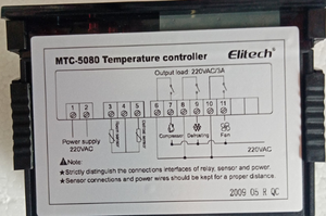 Contrôleur <span class=keywords><strong>de</strong></span> température MTC-5060 220V 50/60HZ pour <span class=keywords><strong>chambre</strong></span> <span class=keywords><strong>froide</strong></span>, thermostat numérique intelligent, contrôleur <span class=keywords><strong>de</strong></span> <span class=keywords><strong>chambre</strong></span> <span class=keywords><strong>froide</strong></span> - Product Image 3