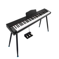 Multifunktionales BDmusic BD885 88-Tasten Digitalpiano mit 3-LED-Display MIDI & Anschlagdynamik 200 Rhythmen & 89 Lieder - Großhandel