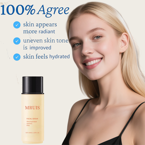 Suero de Vitamina C Apto para Rostro y Cuerpo, <span class=keywords><strong>Iluminador</strong></span>, Hidratante, Prebase de Maquillaje, Difumina los Poros, Unifica la Textura de la Piel, Mruis - Product Image 1