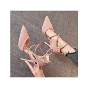 Escarpins Femme Nouveauté Printemps-Été à Bout Pointu, Talon Fin, Style Polyvalent et Élégant, Chaussures Simples à Bouche Peu Profonde - Product Image 1