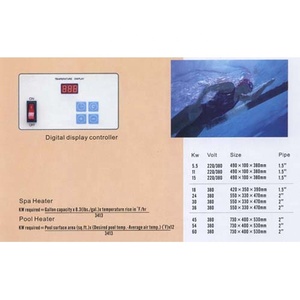 Pompe à chaleur pour piscine, vente en gros, haute efficacité, 5,5-18 kW, pompe à chaleur pour piscine et spa, chauffe-eau - Product Image 5