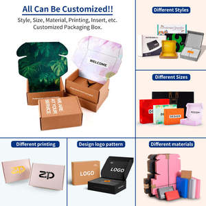 Cajas de Embalaje Ecológicas, Caja de Cartón Corrugado de Color Personalizado, Cajas de Embalaje Impresas para Joyería - Product Image 2